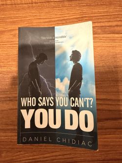 Who says you cant? You do. book