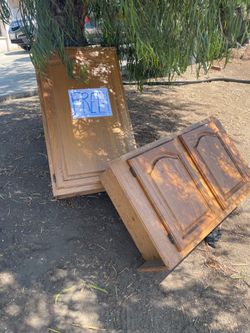 Free cabinets and chairs