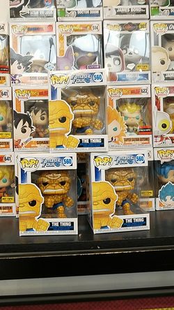 The thing fantastic four 4 funko pop