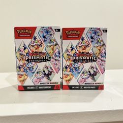 Prismatic Evolution Booster Bundle 