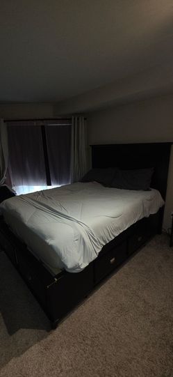 Queen bed frame