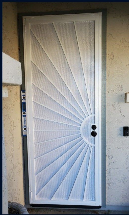 Security Door Heavy-Duty 36x96 (Price Includes Installation)