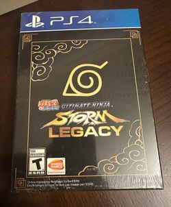 Naruto Shippuden: Ultimate Ninja Storm Legacy for PlayStation 4.