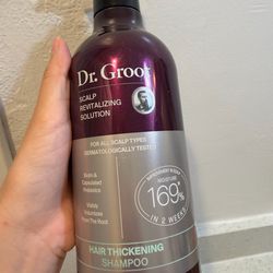 Dr. groot shampoo