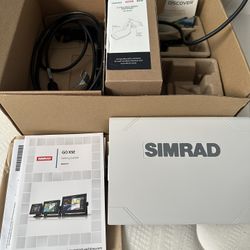 Simrad GO9 XSE with 83/200 Transducer (open Box New) 