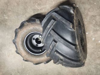 Mower wheels and tires 18x9.5x8