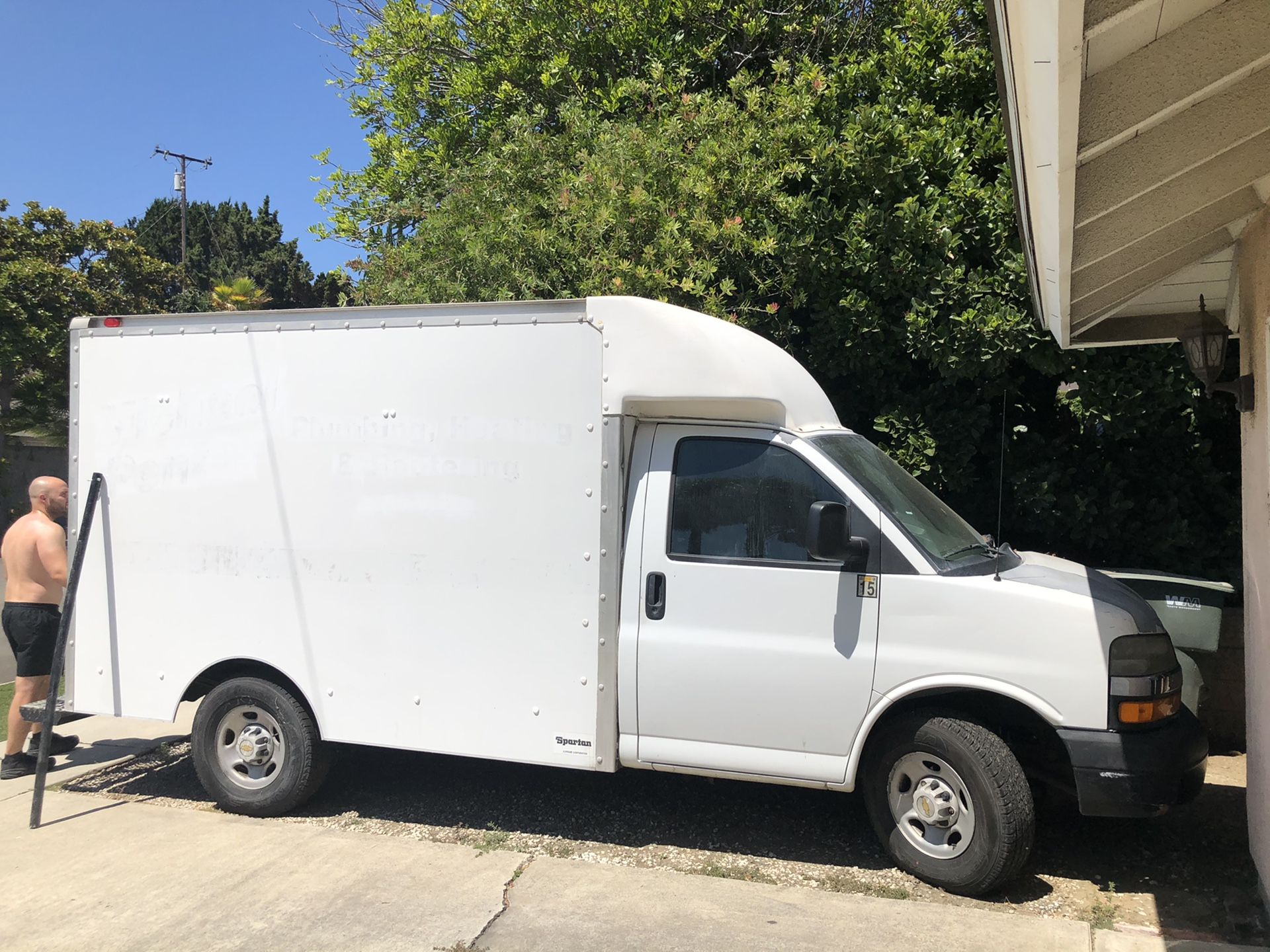 Chevy Express box truck