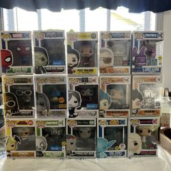 60 Funko Pop Lot