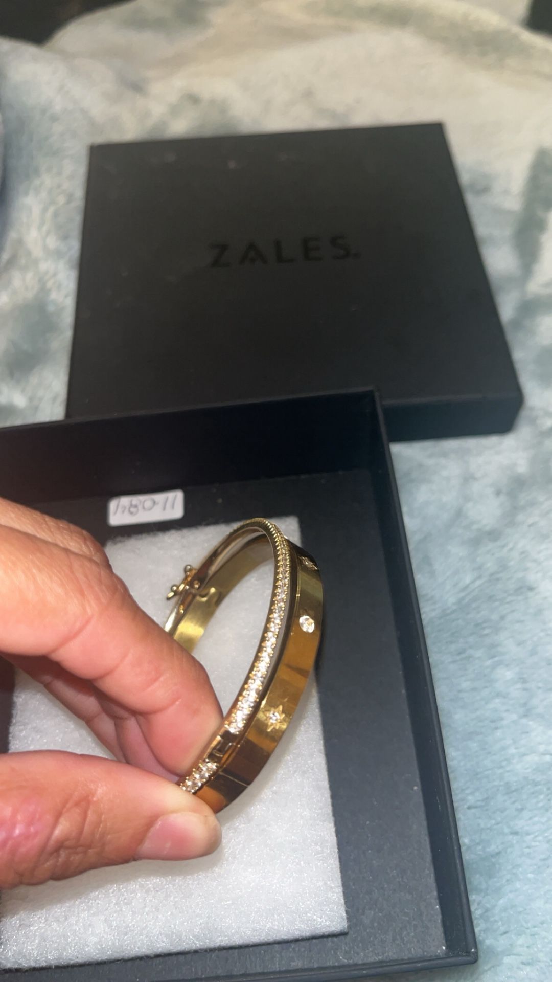 Zales Gold plated bangles