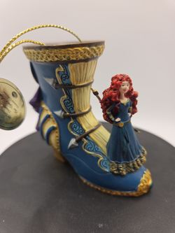 Bradford Exchange : Disney Once upon A Slipper Ornament Merida Change Your Fate