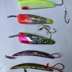 Salmon Fishing Cut Plugs/Jigs