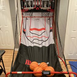 2 Player Electric  Basketball Game With Scoring
