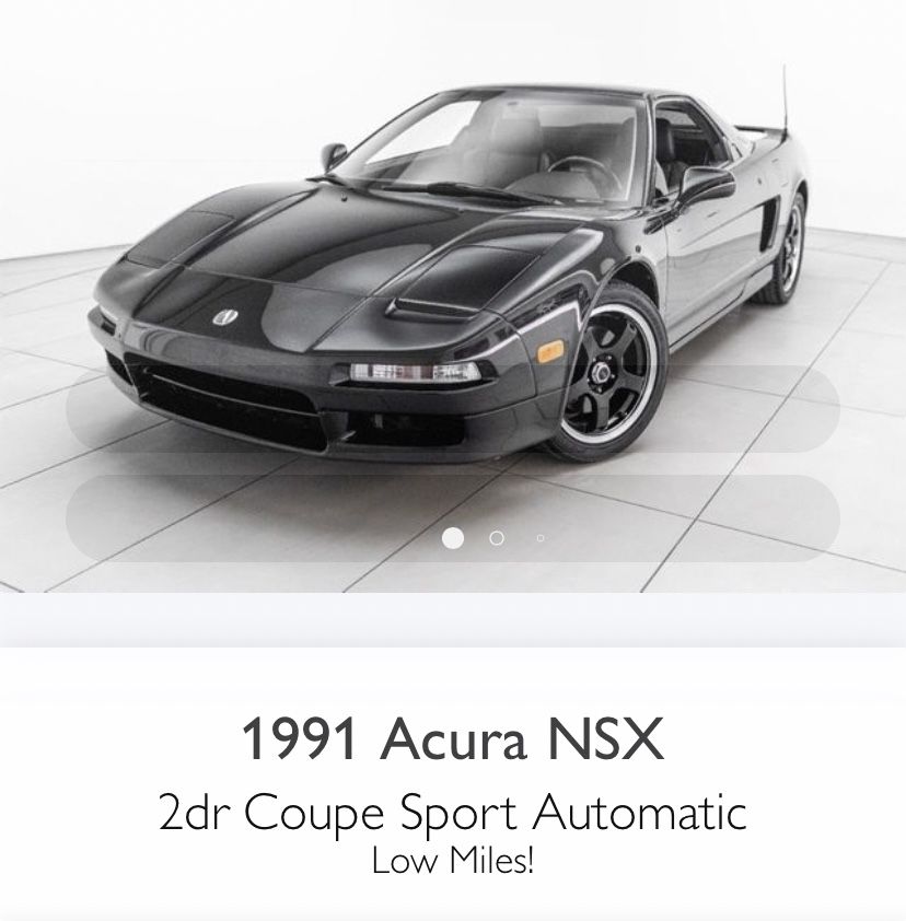 1991 Acura NSX