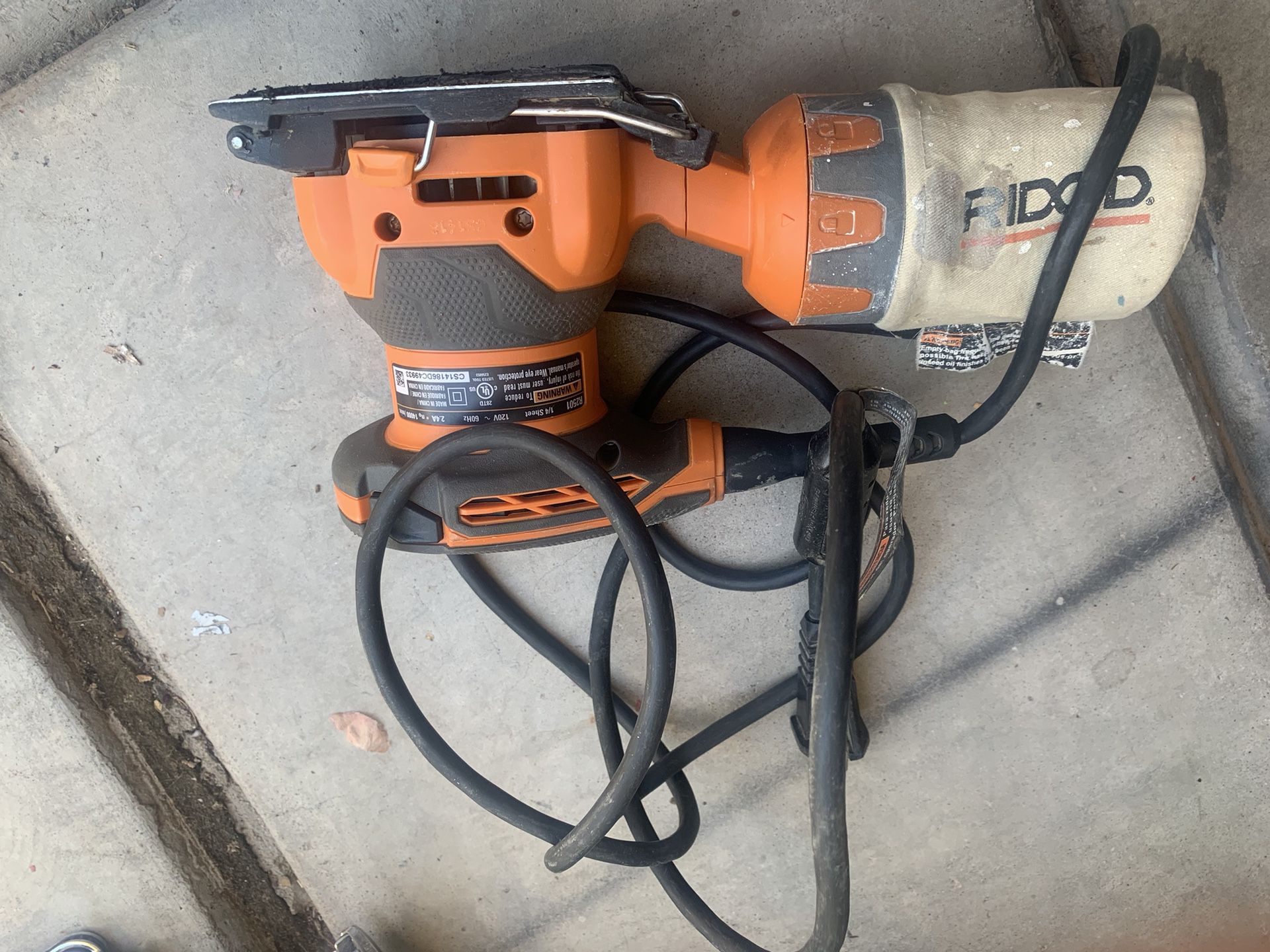 RIDGID SANDER