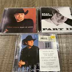 Three Country CD’s 