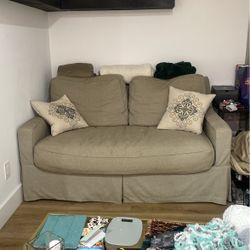Grey LoveSeat/ Couch