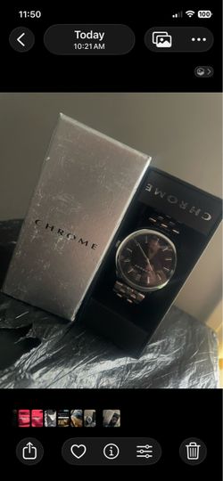 Chrome watch