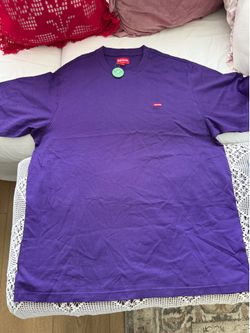 Supreme Purple Tee Size Large