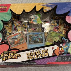 Pokemon TCG: Mega Evolution Ascended Heroes Deluxe Pin Collection 5-packs