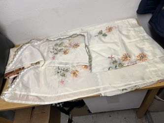 Kitchen Curtains, /Can Opener/ Wall Mount    