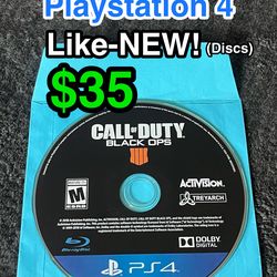 🎮 $35 Like-NEW PS4 Call of Duty: Black Ops 4 • Playstation 4