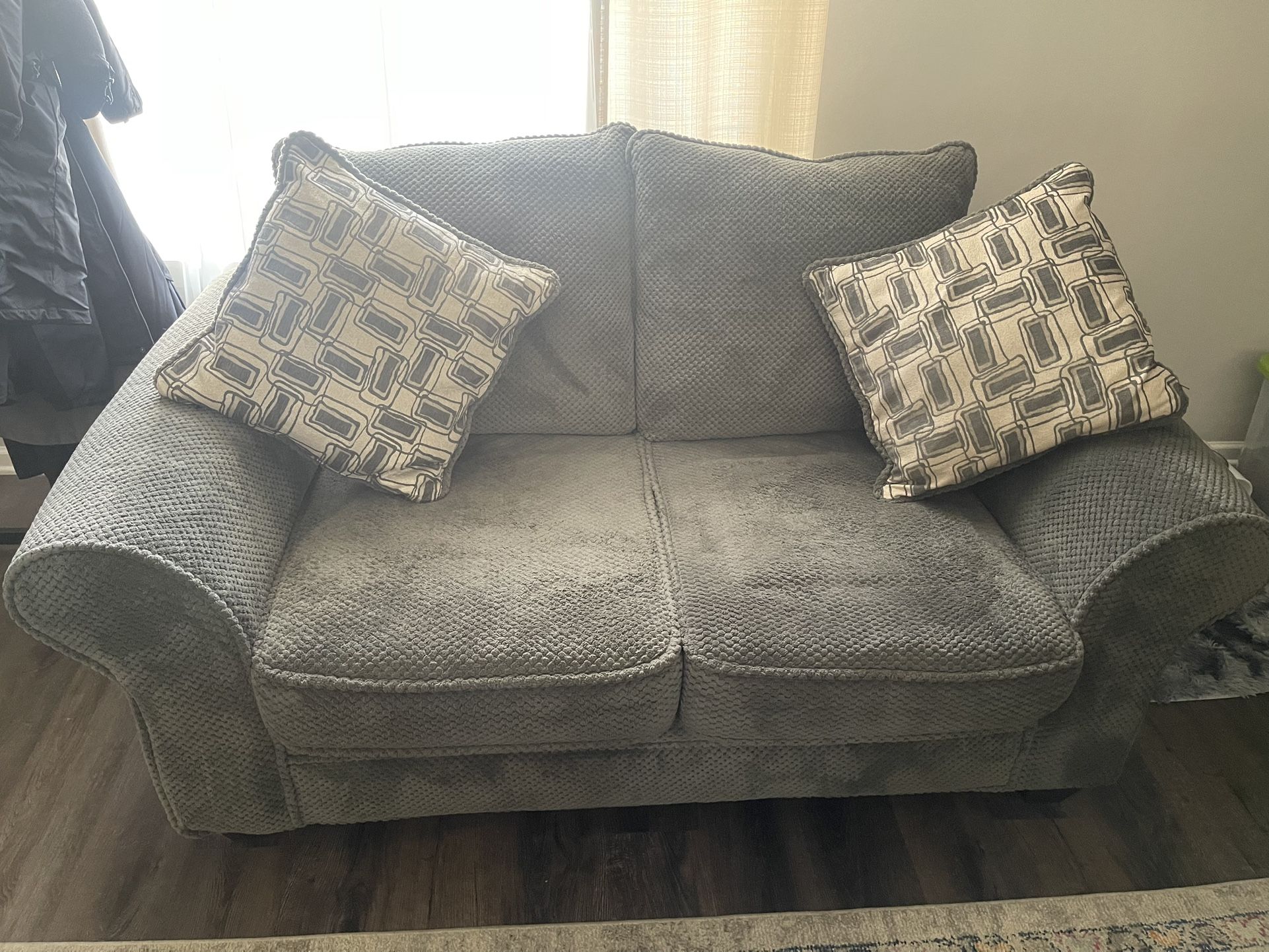 (Grey)Gently Used Couch $350