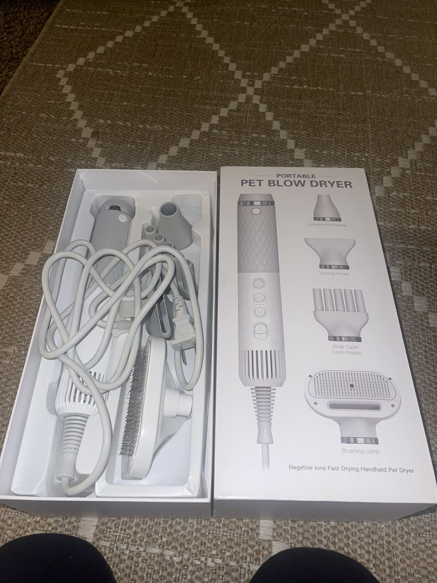 Portable Pet Blow Dryer