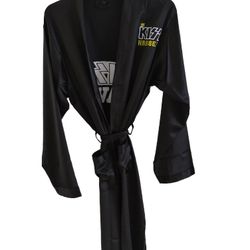 The KISS Kruise X KISS Navy Black Robe New Never Worn Without Tags Lot Of 2