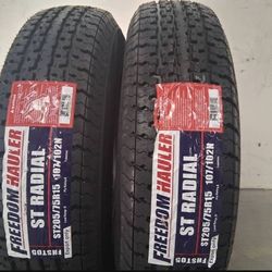 ( 2 TIRES  ) 205/75R15 FOR TRAILER
