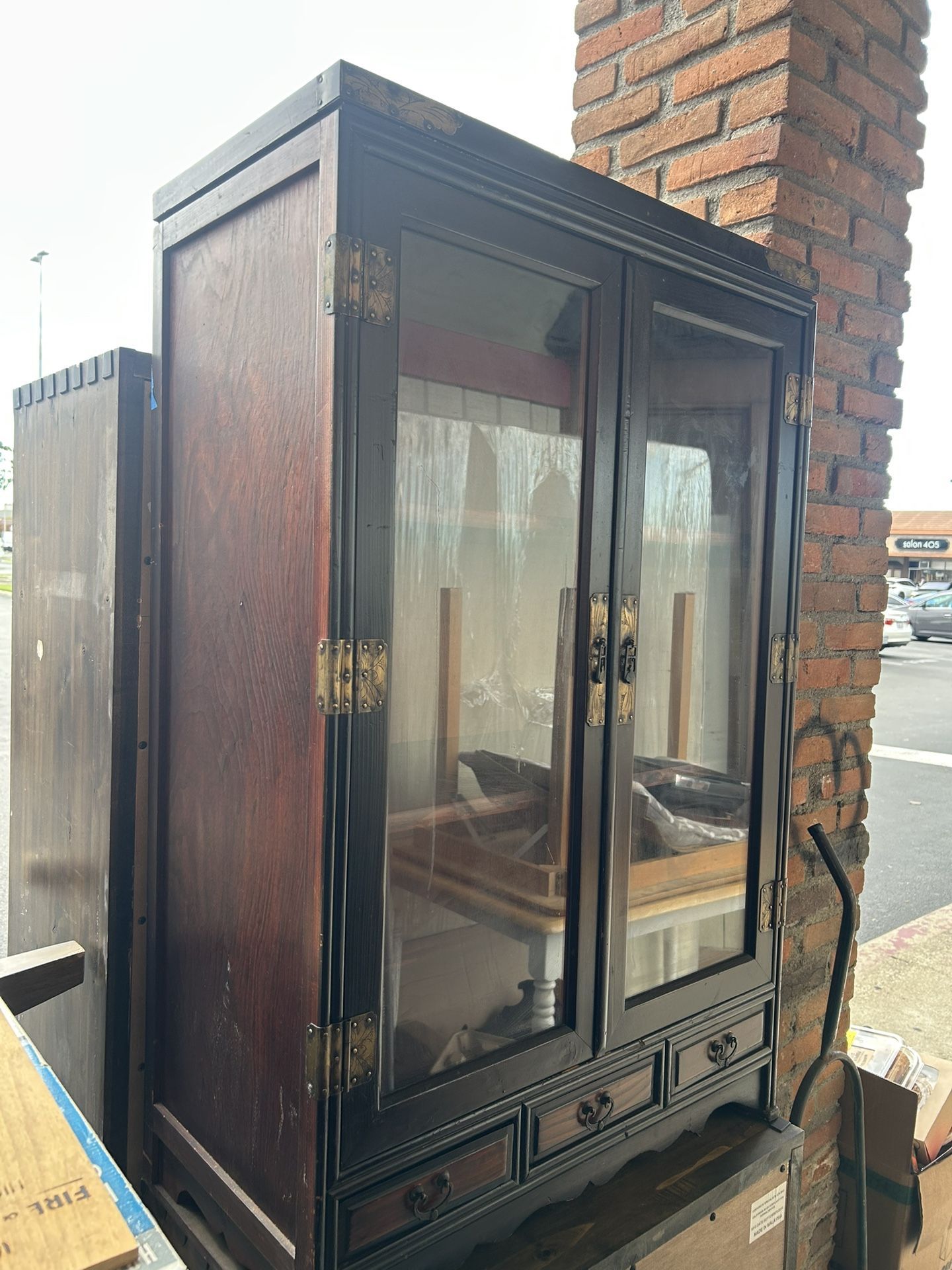 Antique Korean Display Cabinet 