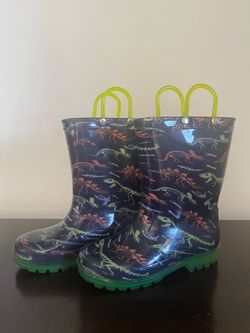 Dinosaur rain boots 13/1