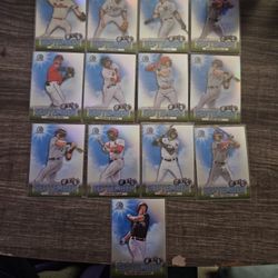 2023-24 BOWMAN CHROME SIGHTS ON SEPTEMBER SINGLES CHECK DESCRIPTION FOR LIST