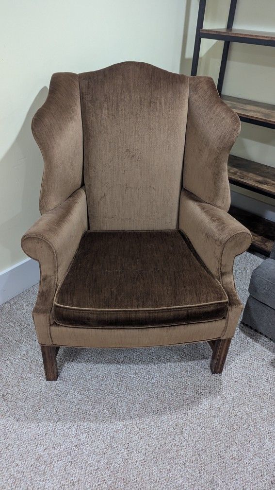 Brown Vintage Armchair