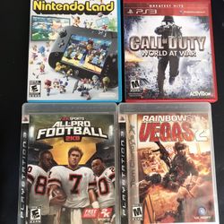 Video Game Lot $40 Firm