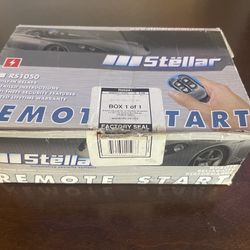 STELLAR AUTOMOTIVE ALARM RS-1050 New In Box