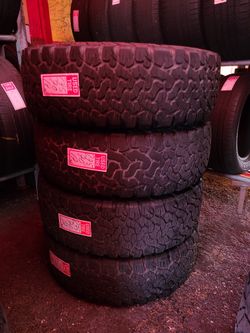 4 used Tires 275x70x17 Bf Goodrich 