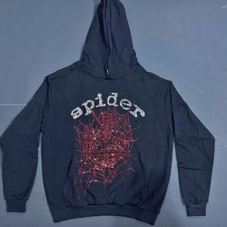 Black sp5der hoodie
