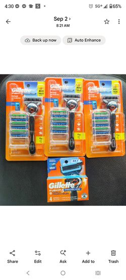 Gillette Fusion5 ProGlide Razor Bundle