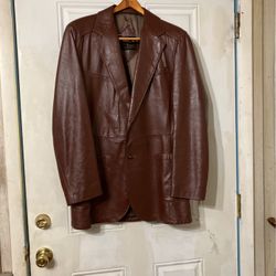 Men’s Soft Leather Blazer ( Great Condition)