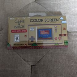 Super Mario Game and Watch