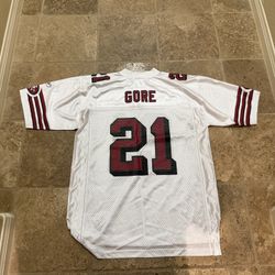 SF 49ers #21 Frank Gore Jersey : Reebok