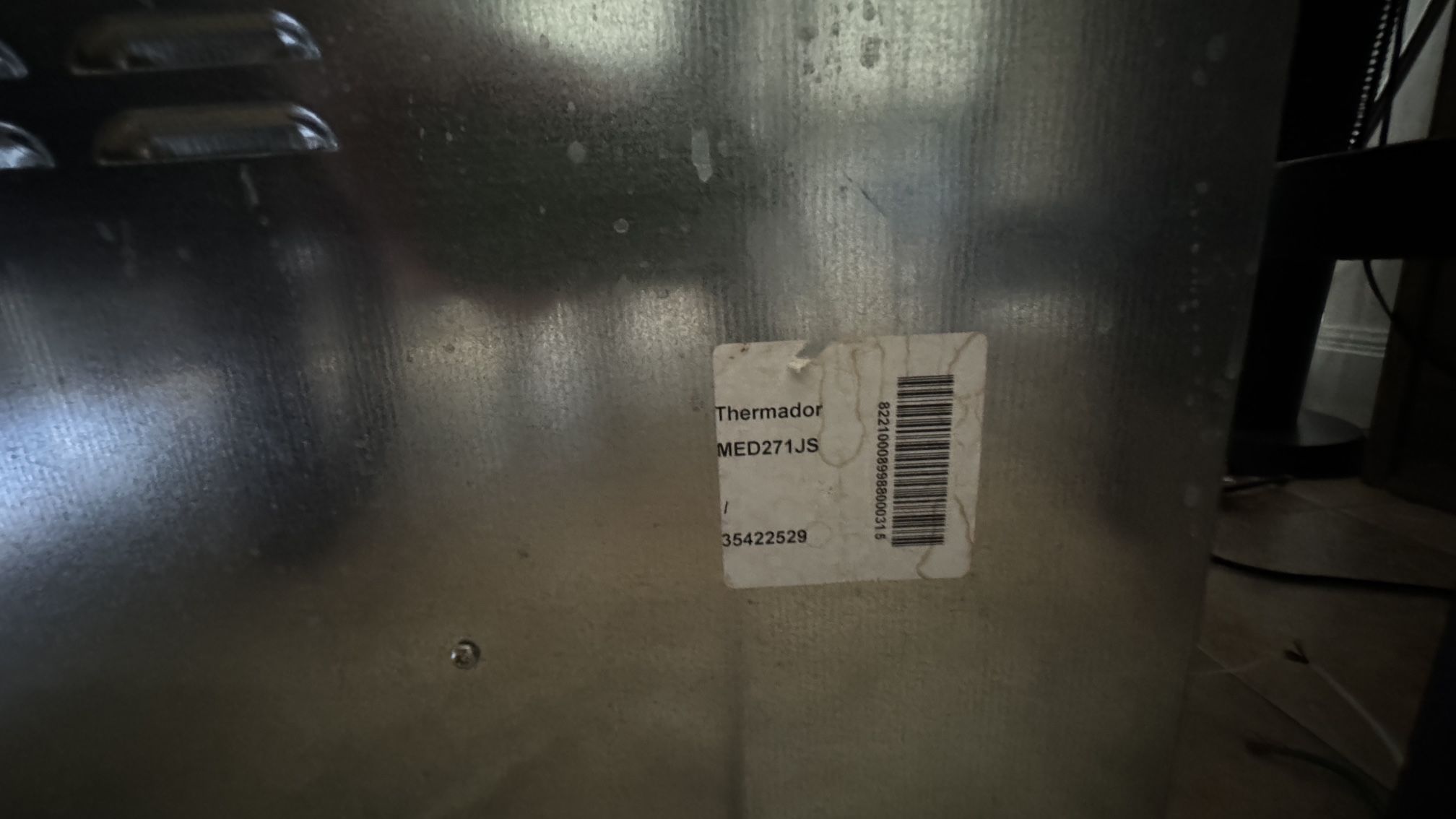 Thermador 27 Inch Masterpiece Single Oven MED271JS