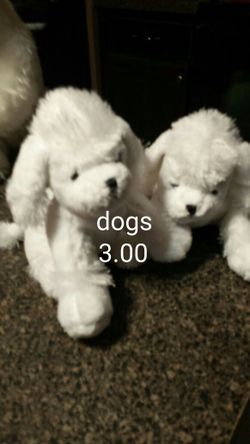 Plush dogs