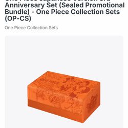 One Piece Japanese Version 3rd Anniversary Set (Sealed Promotional Bundle) - One Piece Collection Sets