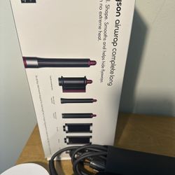 DYSON AIRWRAP MULTI-STYLER – PINK / NICKEL – UNUSED