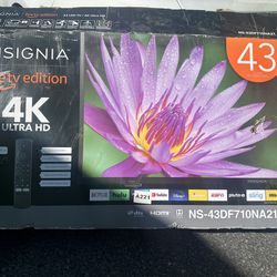 43” Insignia 4k Smart Tv 