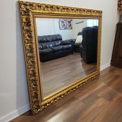 Large Ornate Wall Mirror