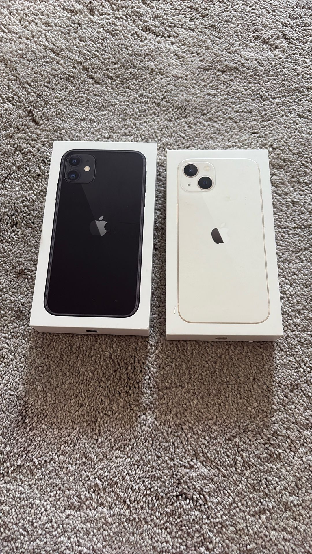 iPhone 13 And 11 Boxes