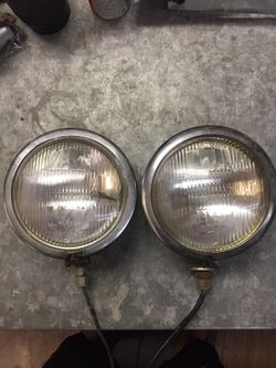 Harley shovelhead bagger spotlights