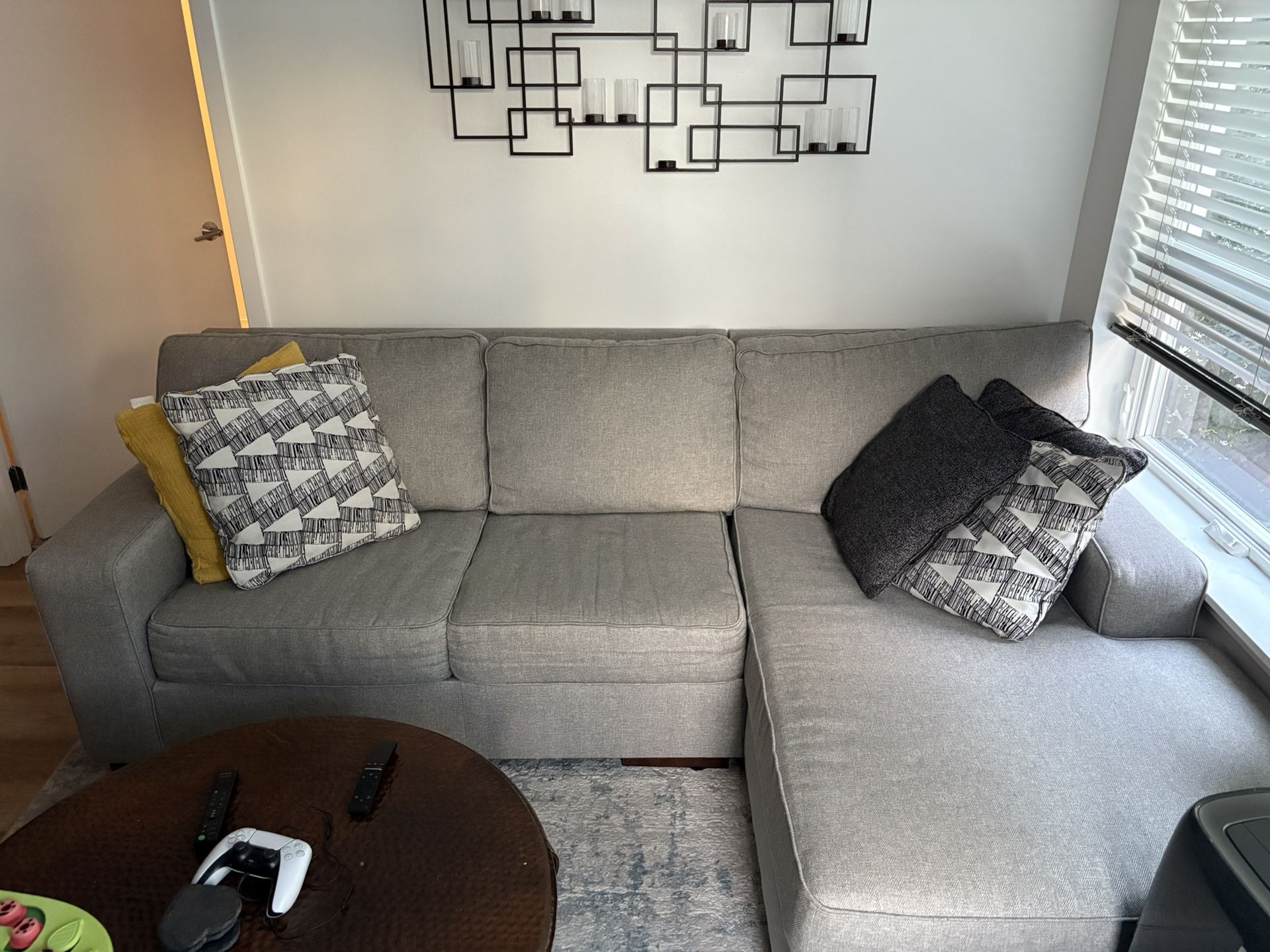Grey Sectional Couch